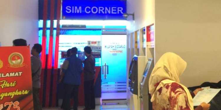 Ilustrasi SIM Corner