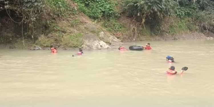 pencarian korban sungai lokulo Kebumen