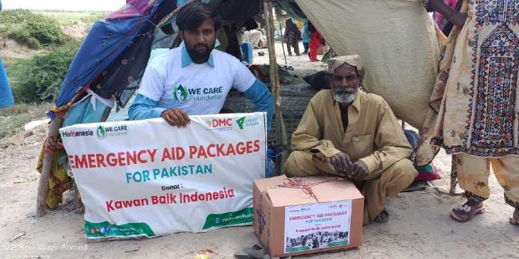 bantuan sembako dompet duafa di pakistan