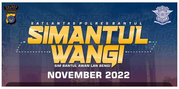 jadwal sim bantul november 2022