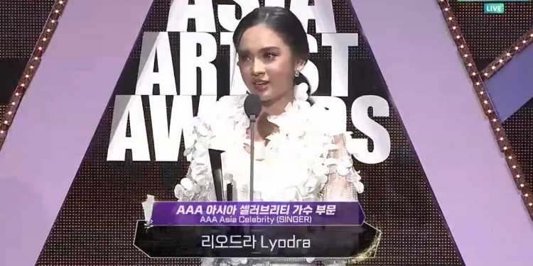 Lyodra Ginting Asian Artist Awards