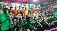 Posko Mudik Banser di Simpang Empat Druwo Bantul