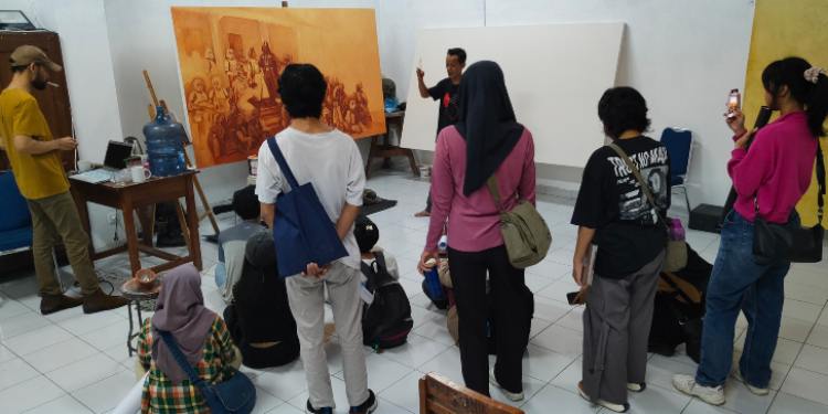 Open Studio Dosen Seni Lukis ISI Yogyakarta 