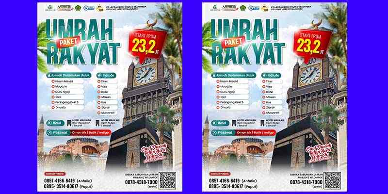 umrah paket rakyat