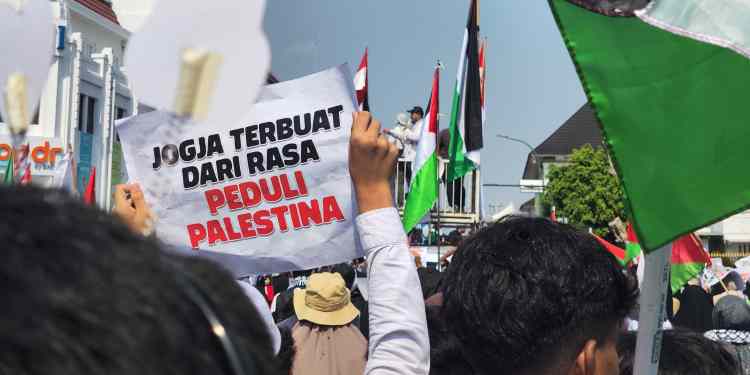 Jogja peduli palestina