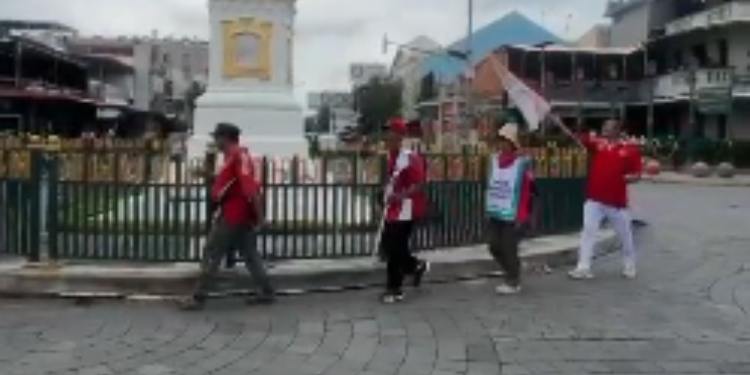 aksi jalan 112 tugu jogja