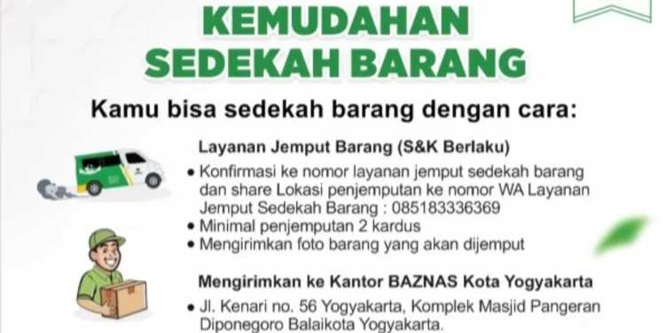 Baznas Sedekah Barang