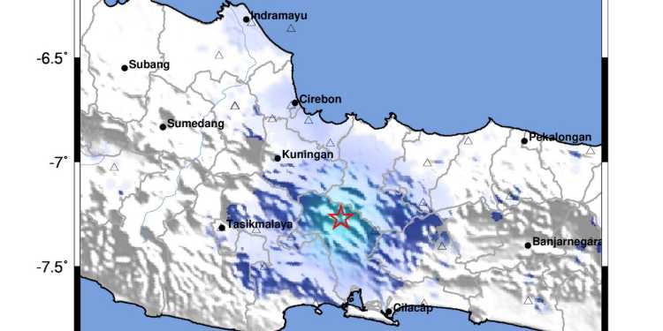 gempa kota banjar