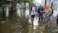 mbak ita tinjau banjir semarang