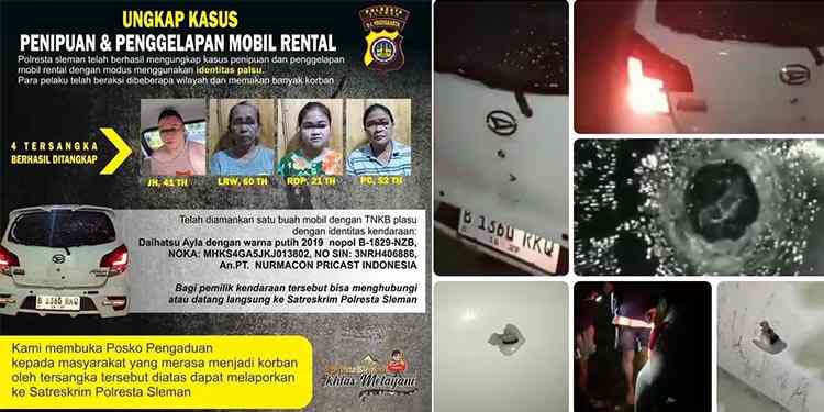 penggelapan mobil rental