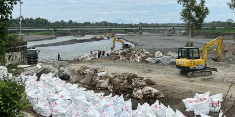 perbaikan sabo dam srandakan