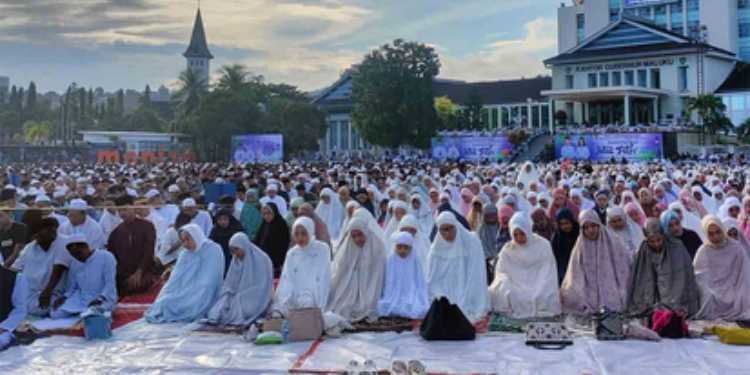 ilustrasi salat idulfitri