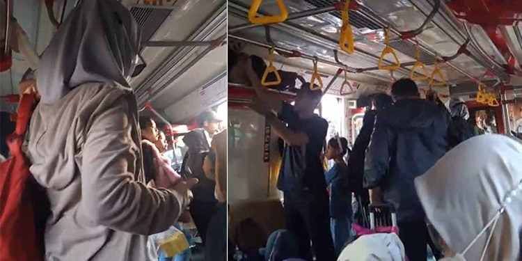 Commuter line mogok