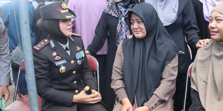 kapolres bantul melayat