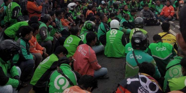 aksi solidaritas ojol jogja