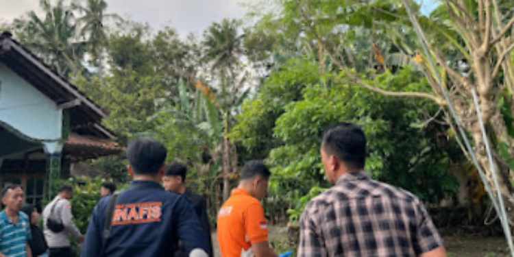olah tkp tersengat listrik