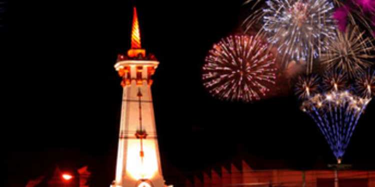 ilustrasi pesta kembang api