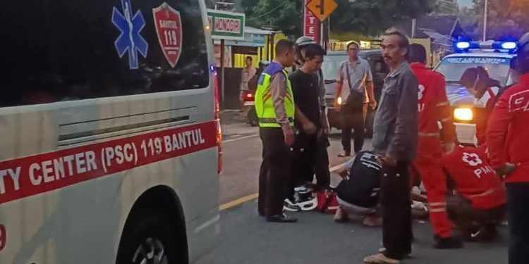 kecelakaan jalan parangtritis