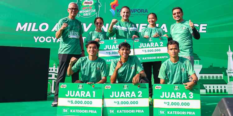Juara MILO ACTIV Indonesia Race 2026 Yogyakarta