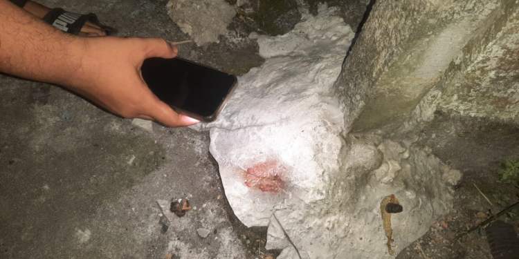 lokasi laka tunggal