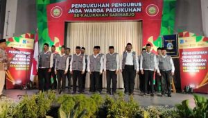 pengukuhan jaga warga